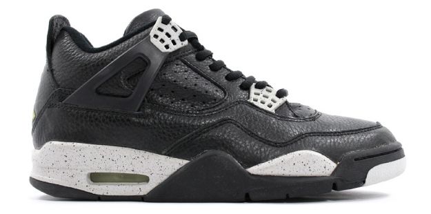 classic air jordan 4 retro 1999 black black cool grey shoes