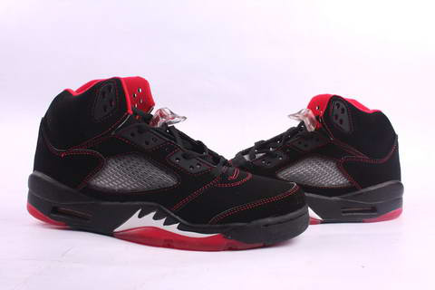 classic original air jordan 5 retro black red fire white shoes for sale online