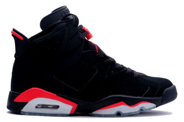 classic air jordan 6 retro black deep infrared shoes - Click Image to Close