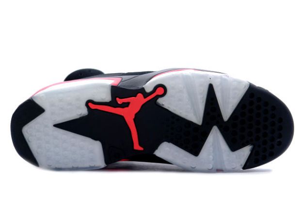 classic air jordan 6 retro black deep infrared shoes - Click Image to Close