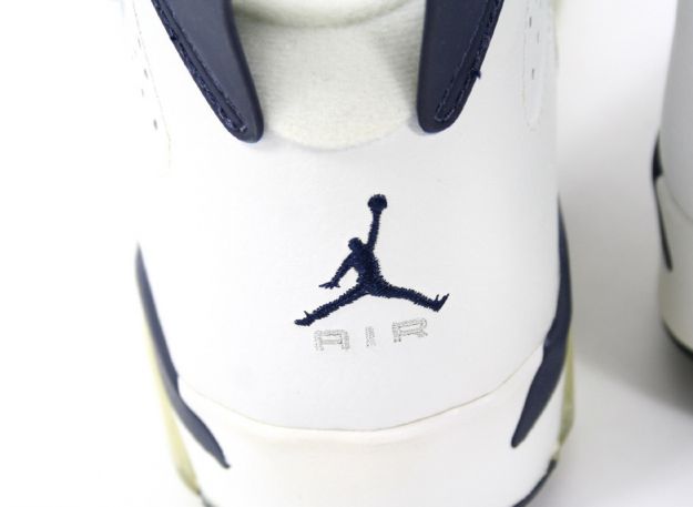 Claasic Authentic Air jordan 6 retro white midnight navy shoes - Click Image to Close