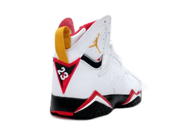 classic and popular air jordan 7 retro cardinals white black cardinal red bronze shoes