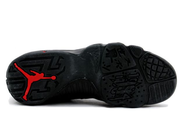 claasic air jordan 9 original black dark charcoal true red shoes - Click Image to Close