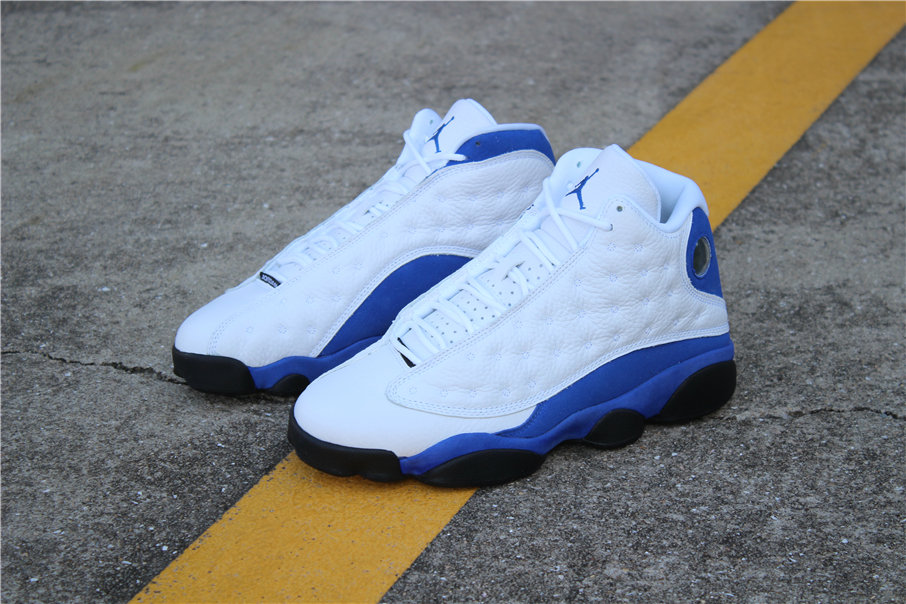 new air jordan 13 hyper royal white hyper royal black